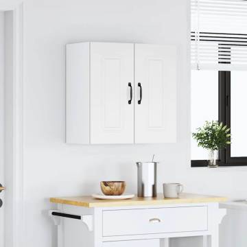 Kalmar White Kitchen Wall Cabinet | Storage & Style