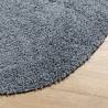 Shaggy Rug High Pile Modern Blue Ø 200 cm - Hipomarket UK