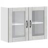 Lucca Kitchen Wall Cabinet - Concrete Grey Engineered Wood