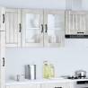 Lucca Kitchen Wall Cabinet - Concrete Grey Engineered Wood