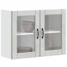 Lucca Kitchen Wall Cabinet - Concrete Grey Engineered Wood