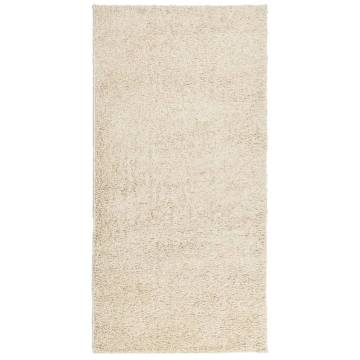 Shaggy Rug High Pile Modern Gold 100x200 cm - Hipomarket