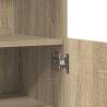 Sonoma Oak Sideboard - Stylish Storage | Hipomarket.co.uk