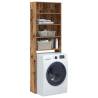  Washing Machine Cabinet Old Wood 64x24x190 cm Colour old wood Number of 1 