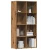  Book Cabinet Artisan Oak 66x30x130 cm Engineered Wood Colour artisan oak Size 66 x 30 x 130 cm Quantity in Package 1 