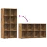 Artisan Oak Book Cabinet - Stylish Storage Solution | Hipomarket