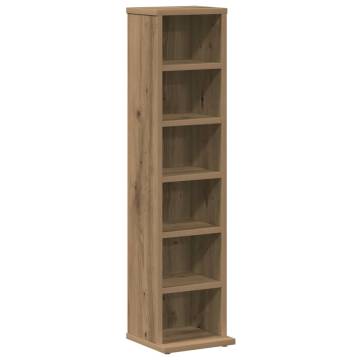 CD Cabinet Artisan Oak - Elegant Storage Solution | HipoMarket