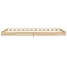 Sonoma Oak Bed Frame 90x200 cm - Engineered Wood | HipoMarket