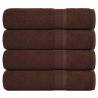  Hand Towels 4 pcs Brown 50x100 cm 360 gsm 100% Cotton Colour brown Size 50 x 100 cm Quantity in Package 4 