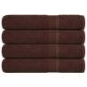  Towels 4 pcs Brown 100x200 cm 360 gsm 100% Cotton Colour brown Size 100 x 200 cm Quantity in Package 4 