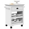  Kitchen Trolley BODO White 67.5x45x80 cm Colour white 