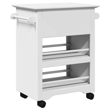 BODO Kitchen Trolley White - Stylish & Practical Storage