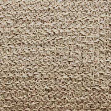 Rug ZIZUR Beige 120x170 cm - Jute Look for Indoor & Outdoor