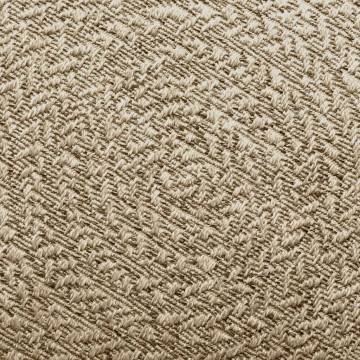 Rug ZIZUR Beige 80x250 cm - Jute Look for Indoor & Outdoor