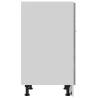 Concrete Grey Drawer Bottom Cabinet - 60x46x81.5 cm