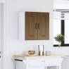 Kalmar Brown Oak Kitchen Wall Cabinet - Ample Storage & Style