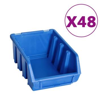 128 Piece Storage Bin Kit - Organize Your Space Easily