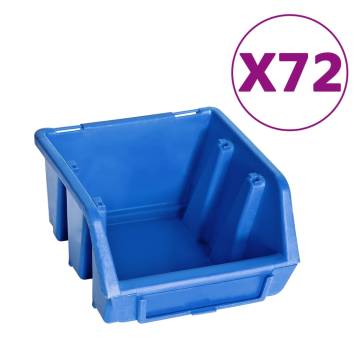 128 Piece Storage Bin Kit - Organize Your Space Easily