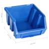 128 Piece Storage Bin Kit - Organize Your Space Easily