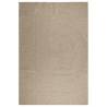 Rug ZIZUR Beige 240x340 cm - Jute Look Indoor & Outdoor