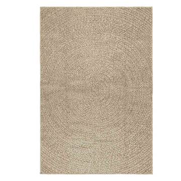 Rug ZIZUR Beige 120x170 cm - Jute Look Indoor & Outdoor