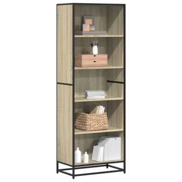 Bookcase Sonoma Oak 60x35x170.5 cm - Modern Storage Solution