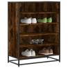 Shoe Cabinet Smoked Oak - Elegant Storage Solution