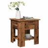  Coffee Table Old Wood 40x40x42 cm Engineered Wood Colour old wood Size 40 x 40 x 42 cm Quantity in Package 1 