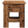 Coffee Table Old Wood 40x40x42 cm - Durable Engineered Wood