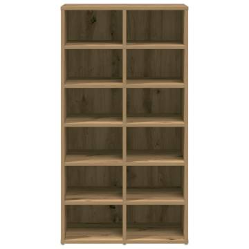 Shoe Rack Artisan Oak 54x34x100.5 cm - Stylish Storage Solution