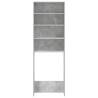 Washing Machine Cabinet Concrete Grey - Space-Saving Storage