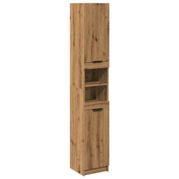 Artisan Oak Bathroom Cabinet - 32x34x188.5 cm | HipoMarket