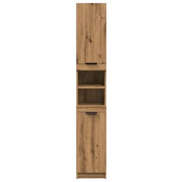 Artisan Oak Bathroom Cabinet - 32x34x188.5 cm | HipoMarket