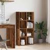 Book Cabinet Old Wood - Stylish Storage Solution | Hipomarket