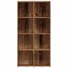 Book Cabinet Old Wood - Stylish Storage Solution | Hipomarket