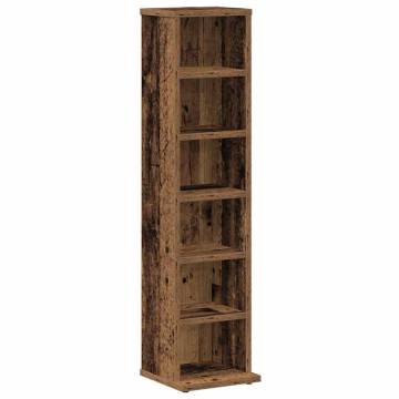 CD Cabinet Old Wood - Stylish Storage Solution | HipoMarket