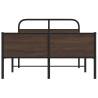 Stylish Brown Oak Bed Frame 120x190 cm | Hipomarket