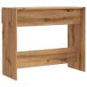 Artisan Oak Console Table - 90x36 cm Engineered Wood | Hipo Market