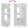 Oven Cabinets 2 pcs Lucca Gloss White | Durable & Stylish Storage