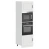  Oven Cabinets 2 pcs Lucca White Engineered Wood Colour white Quantity in Package 2 Model oven cabinet 60 cm Number of 1 