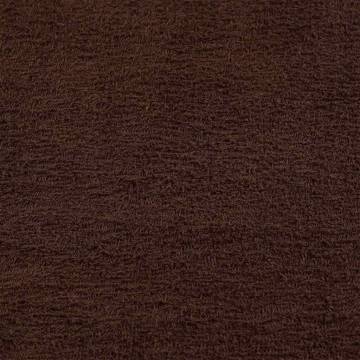 Hand Towels 2 pcs Brown 50x100 cm - 100% Cotton | HipoMarket