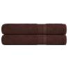  Towels 2 pcs Brown 100x200 cm 360 gsm 100% Cotton Colour brown Size 100 x 200 cm Quantity in Package 2 