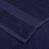 Navy Blue Guest Towels 2 pcs 30x50 cm 100% Cotton - Hipomarket