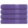  Sauna Towels 4 pcs Purple 80x200 cm 360 gsm 100% Cotton Colour purple Size 80 x 200 cm Quantity in Package 4 