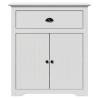 Hallway Cabinet BODO White - Space-Saving Storage Solution