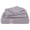 10 pcs Grey Sauna Towels - 100% Cotton, 80x200 cm