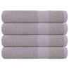  Towels 4 pcs Grey 100x200 cm 360 gsm 100% Cotton Colour grey Size 100 x 200 cm Quantity in Package 4 