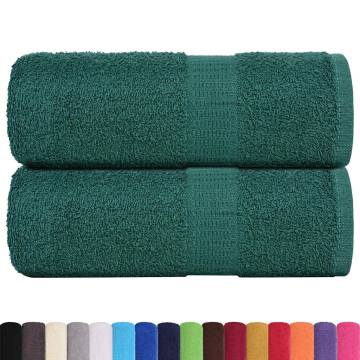 Eco-Friendly Soap Towels - 2 pcs Green 30x30 cm | HipoMarket