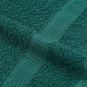 Bath Towels 2 pcs Green 100% Cotton - 360 gsm | HipoMarket