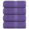  Guest Towels 4 pcs Purple 30x50 cm 360 gsm 100% Cotton Colour purple Size 30 x 50 cm Quantity in Package 4 